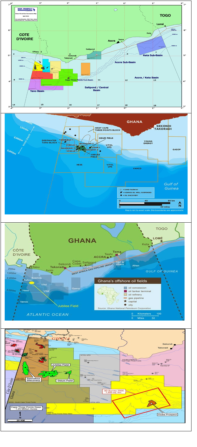 Ghana Offshore Blocks Ghana Offshore Blocks
